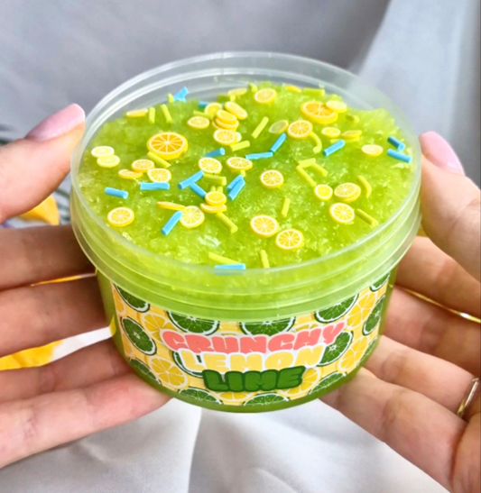 Crunchy Lemon Lime Snowfizz Slime