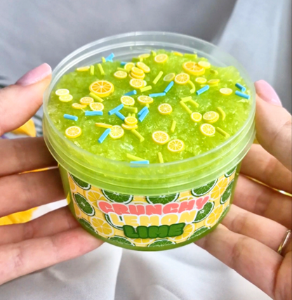 Crunchy Lemon Lime Snowfizz Slime