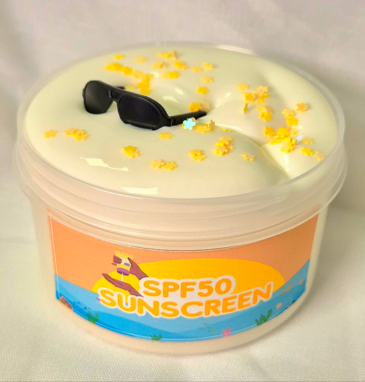 SPF Sunscreen Thick & Glossy Slime