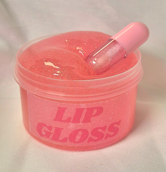 LIPGLOSS Clear Glitter Slime