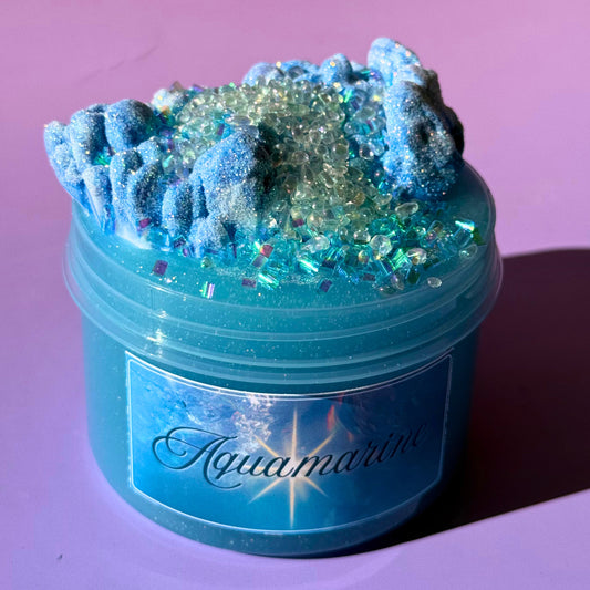 Aquamarine - DIY (Jelly + Clay) Slime