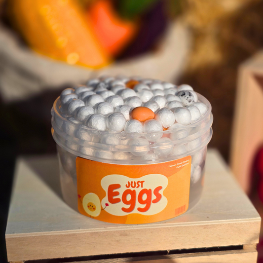 Just Eggs - Clear Floam Slime