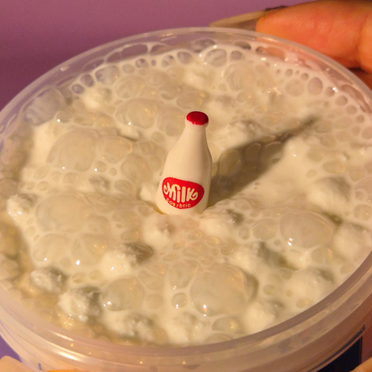 Spoiled Milk - Pompom x Jelly Chunks Slime