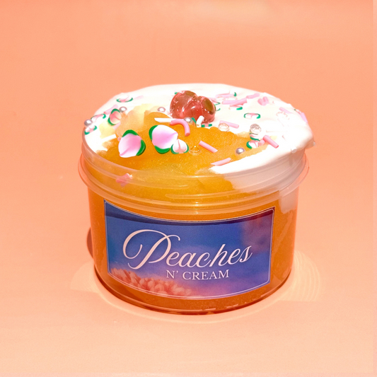 Peaches N' Cream – Icee + Butter Slime