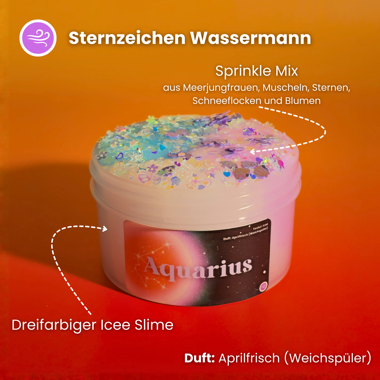 Aquarius (Sternzeichen Wassermann) - Icee Slime