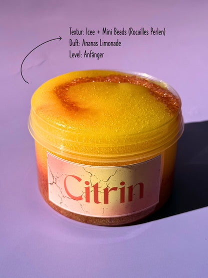 Citrin - Icee Slime x Mini Beads Slime