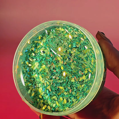 Leaves - Sequin Crunchbomb Slime