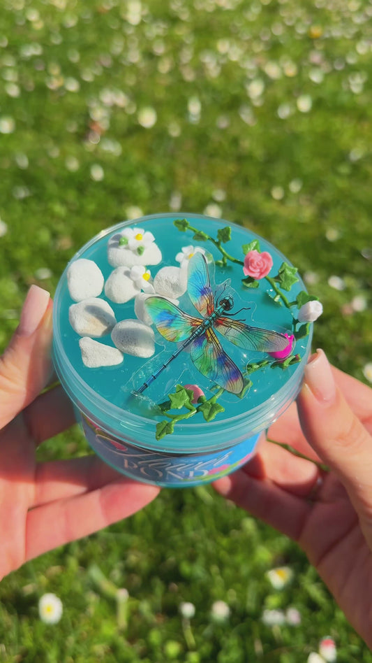 Flower Pond - Clear Slime with Perlite