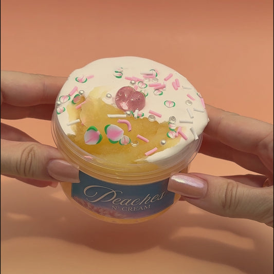 Peaches N' Cream – Icee + Butter Slime