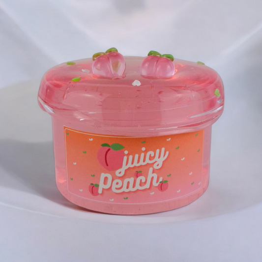 Juicy Peach 🍑 Clear Slime